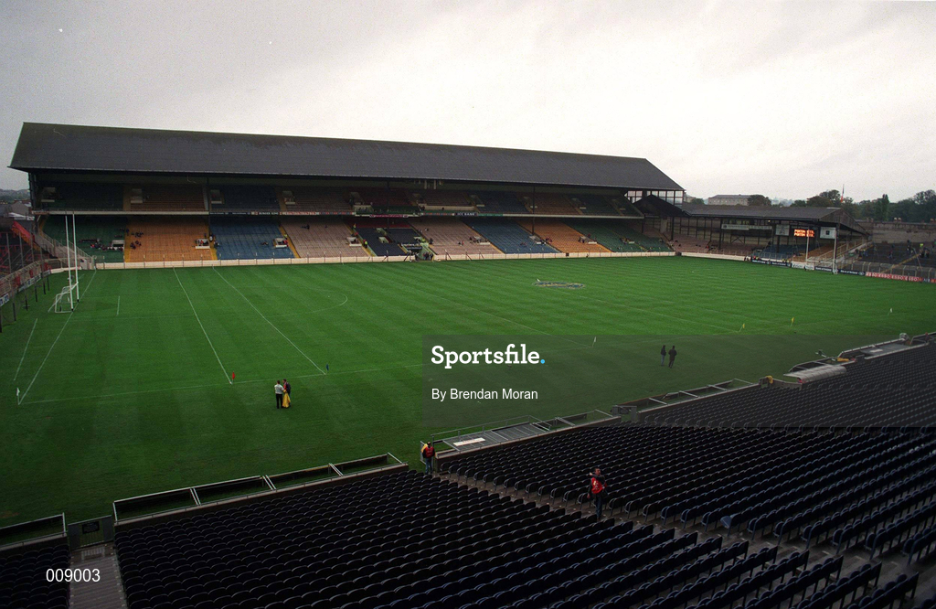 29 September 1996; A general view of Croke Park the morning of the All Ireland Senior Football Championship Final Replay match between Meath and Mayo at Croke Park in Dublin. Photo by Brendan Moran/Sportsfile