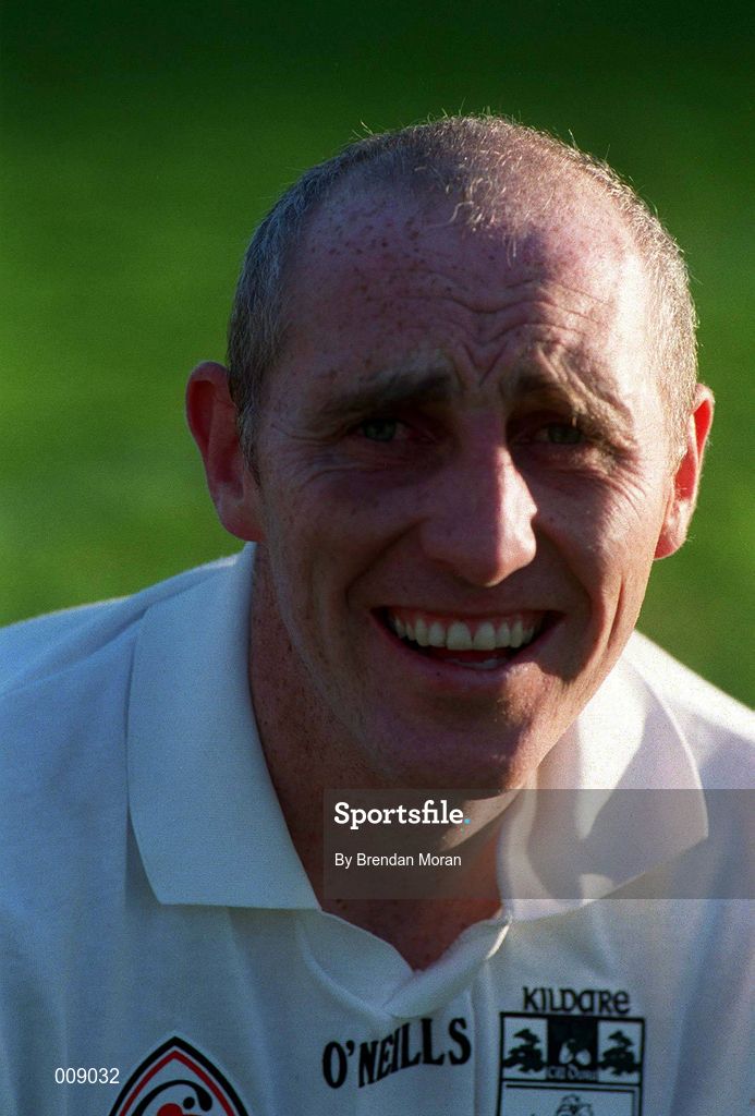 15 September 1998; Davy Dalton poses for a portrait during a Kildare squad training session at St Conleth's Park in Newbridge, Kildare. Photo by Brendan Moran/Sportsfile