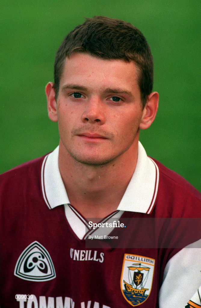 16 September 1998; Declan Meehan poses for a portrait during a Galway senior football squad training session at Tuam Stadium in Tuam, Galway. Photo by Matt Browne/Sportsfile