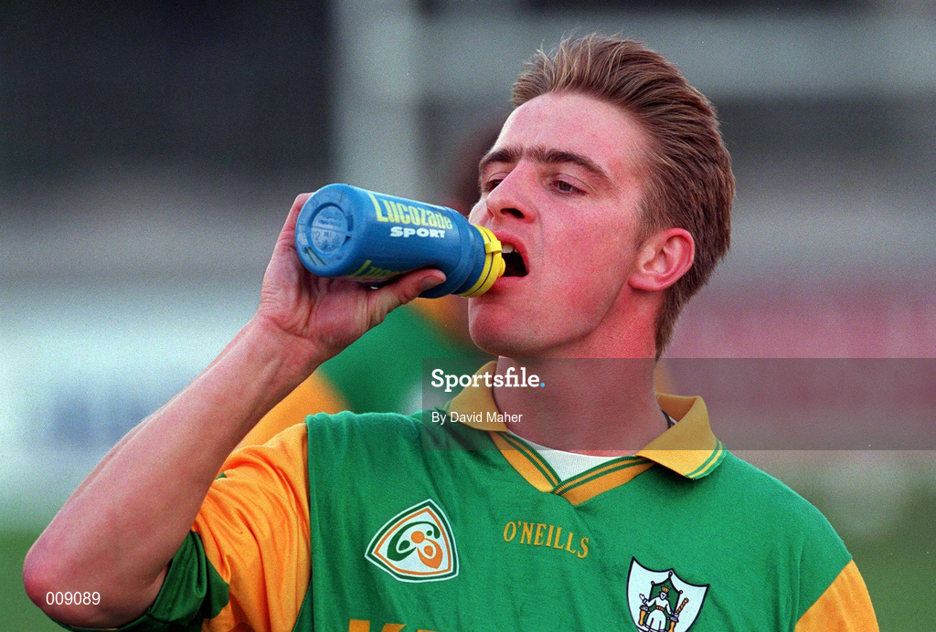 15 September 1998; Eddie McCormack during a Kildare senior football squad training session at St Conleth's Park in Newbridge, Kildare. Photo by David Maher/Sportsfile
