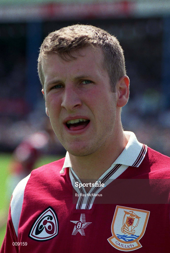 23 July 1995; Gary Fahey of Galway before the Bank of Ireland Connacht Senior Football Championship Final match between Galway and Mayo at Tuam Stadium in Tuam, Galway. Photo by Ray McManus/Sportsfile
