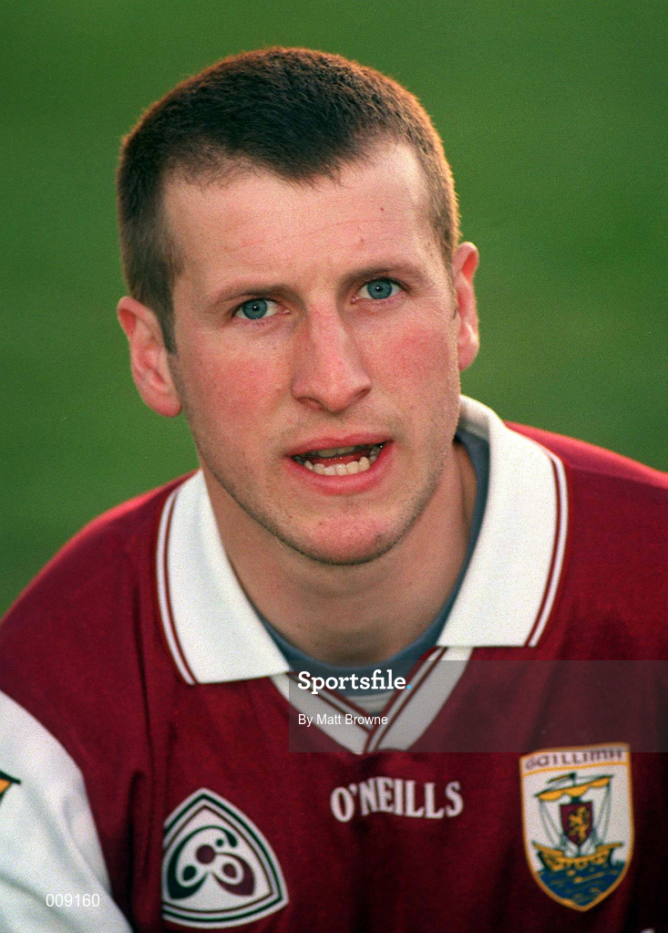 16 September 1998; Gary Fahey poses for a portrait during a Galway senior football squad training session at Tuam Stadium in Tuam, Galway. Photo by Matt Browne/Sportsfile