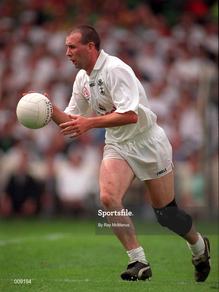 2 August 1998; Glenn Ryan of Kildare during the Bank of Ireland Leinster Senior Football Championship Final match between Kildare and Meath at Croke Park in Dublin. Photo by Ray McManus/Sportsfile