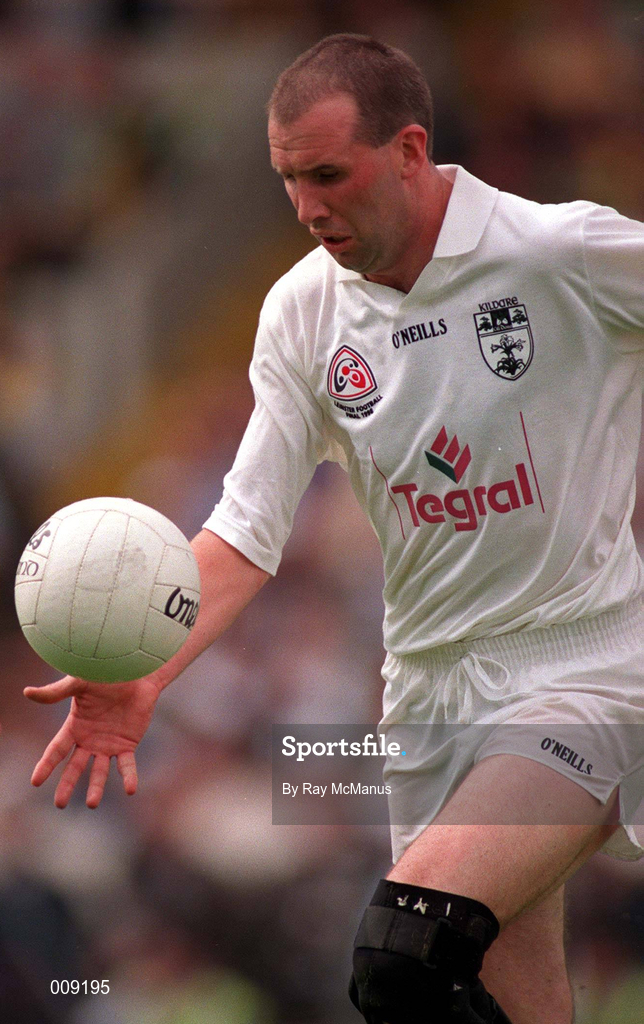2 August 1998; Glenn Ryan of Kildare during the Bank of Ireland Leinster Senior Football Championship Final match between Kildare and Meath at Croke Park in Dublin. Photo by Ray McManus/Sportsfile