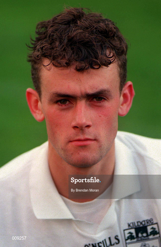 15 September 1998; Ivan Keatley poses for a portrait during a Kildare squad training session at St Conleth's Park in Newbridge, Kildare. Photo by Brendan Moran/Sportsfile