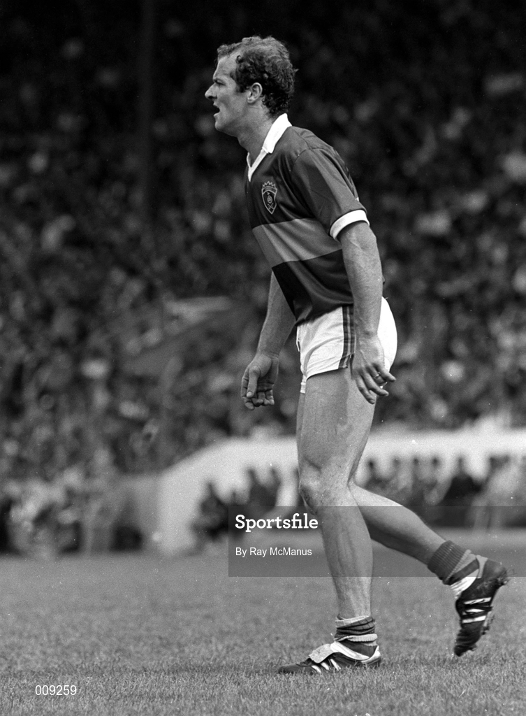 21 July 1985: Jack O'Shea of Kerry during the Munster Senior Football Championship final match between Kerry and Cork at Páirc Ui Chaoimh in Cork. Photo by Ray McManus/Sportsfile
