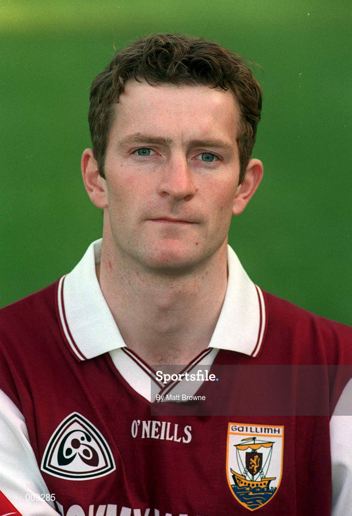 16 September 1998; Jarlath Fallon poses for a portrait during a Galway senior football squad training session at Tuam Stadium in Tuam, Galway. Photo by Matt Browne/Sportsfile
