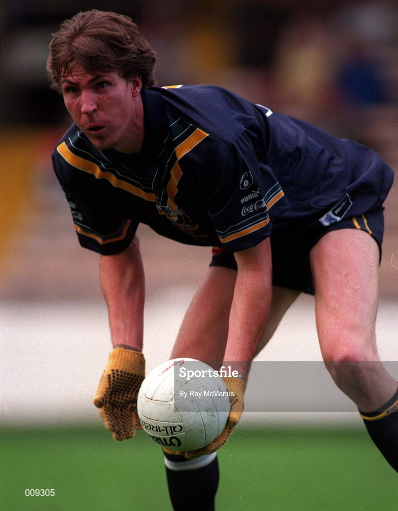 11 October 1998; Jim Stynes of Australia during the International Rules Series First Test match between Ireland and Australia at Croke Park in Dublin. Photo by Ray McManus/Sportsfile
