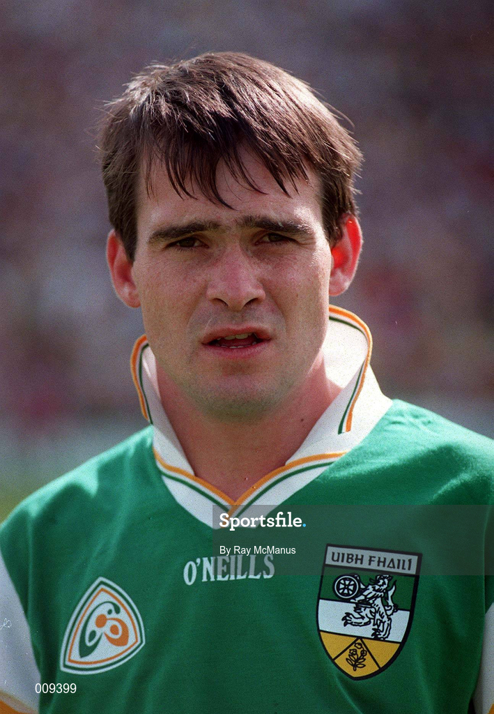 29 August 1998; Johnny Pilkington of Offaly before the Guinness All-Ireland Senior Hurling Championship Semi-Final Refixture match between Clare and Offaly at Semple Stadium in Thurles, Tipperary. Photo by Ray McManus/Sportsfile