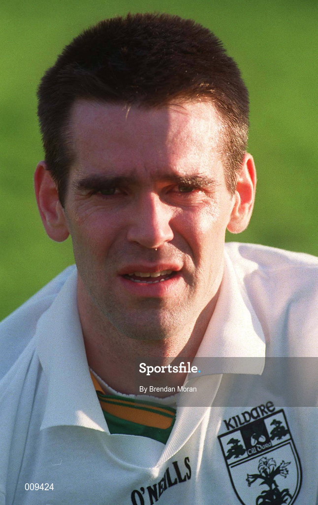 15 September 1998; Ken Doyle poses for a portrait during a Kildare senior football squad training session at St Conleth's Park in Newbridge, Kildare. Photo by Brendan Moran/Sportsfile
