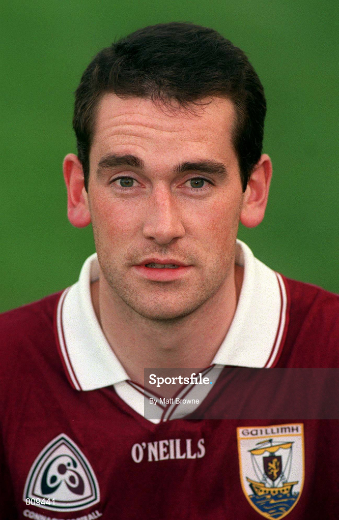 16 September 1998; Kevin Fallon poses for a portrait during a Galway senior football squad training session at Tuam Stadium in Tuam, Galway. Photo by Matt Browne/Sportsfile