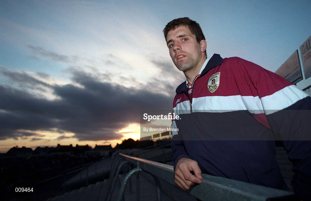 16 September 1998; Kevin Walsh poses for a portrait at a Galway senior football squad training session at Tuam Stadium in Tuam, Galway. Photo by Brendan Moran/Sportsfile