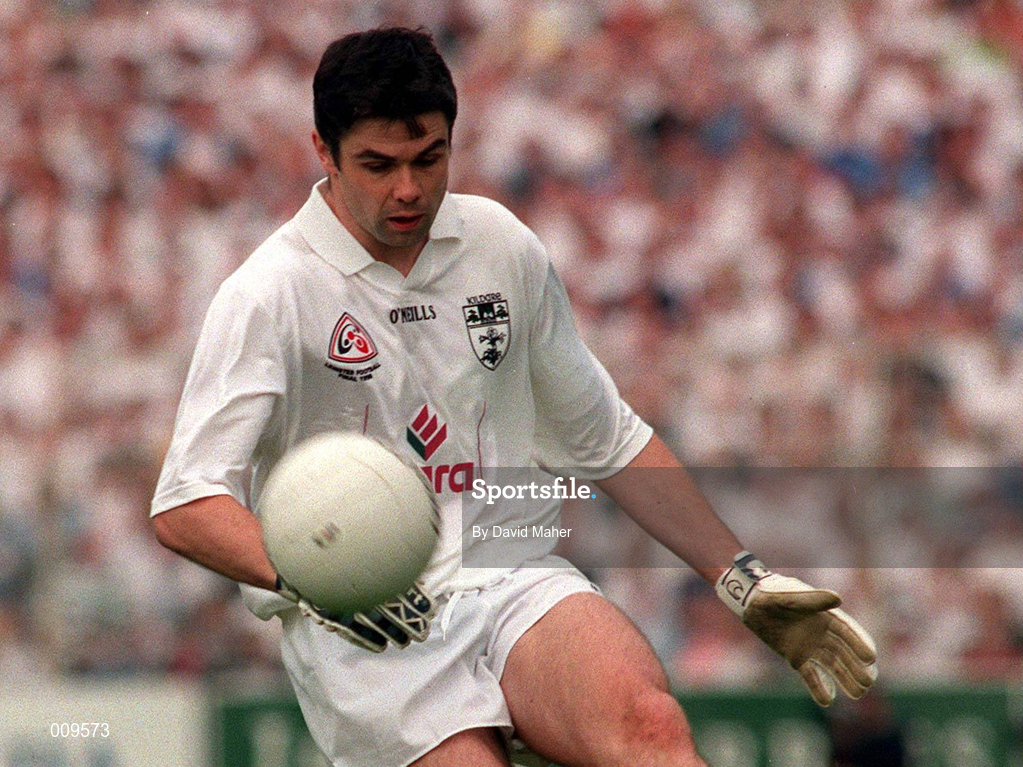 2 August 1998; Martin Lynch of Kildare during the Bank of Ireland Leinster Senior Football Championship Final match between Kildare and Meath at Croke Park in Dublin. Photo by David Maher/Sportsfile
