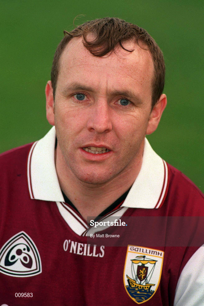 16 September 1998; Martin McNamara poses for a portrait during a Galway senior football squad training session at Tuam Stadium in Tuam, Galway. Photo by Matt Browne/Sportsfile
