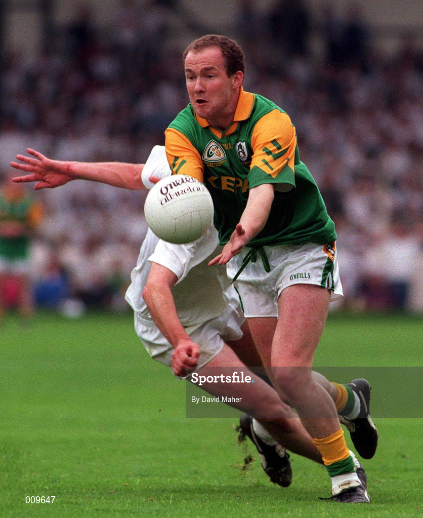 2 August 1998; Ollie Murphy of Meath during the Bank of Ireland Leinster Senior Football Championship Final match between Kildare and Meath at Croke Park in Dublin. Photo by David Maher/Sportsfile