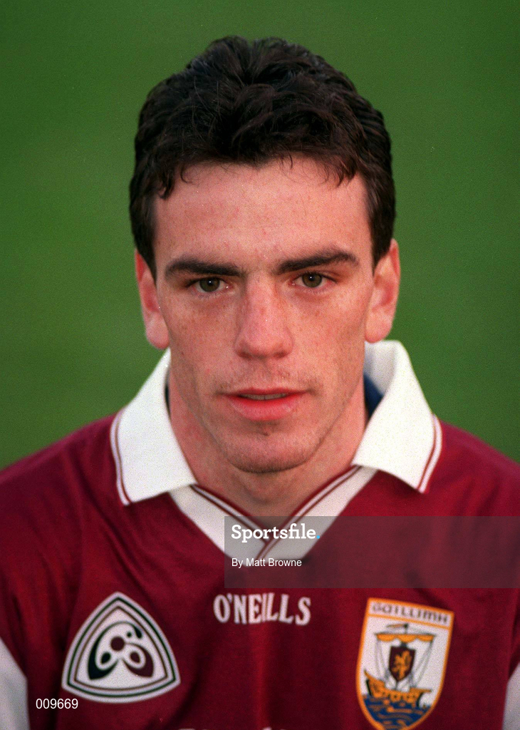 16 September 1998; Padraic Joyce poses for a portrait during a Galway senior football squad training session at Tuam Stadium in Tuam, Galway. Photo by Matt Browne/Sportsfile