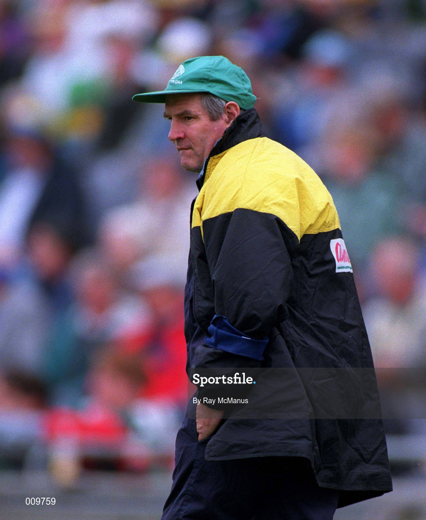 3 September 1995; Kilkenny Minor selector Phil "Fan" Larkin at the All-Ireland Minor Hurling Championship Final match between Kilkenny and Cork at Croke Park in Dublin. Photo by Ray McManus/Sportsfile