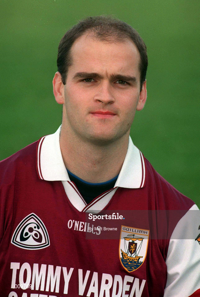 16 September 1998; Team captain Ray Silke poses for a portrait during a Galway senior football squad training session at Tuam Stadium in Tuam, Galway. Photo by Matt Browne/Sportsfile