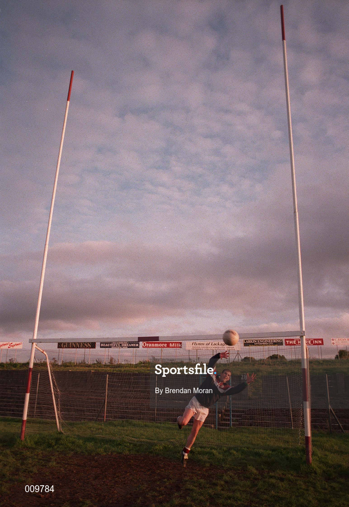 16 September 1998; Galway defender Richie Fahy during a Galway senior football squad training session at Tuam Stadium in Tuam, Galway. Photo by Brendan Moran/Sportsfile