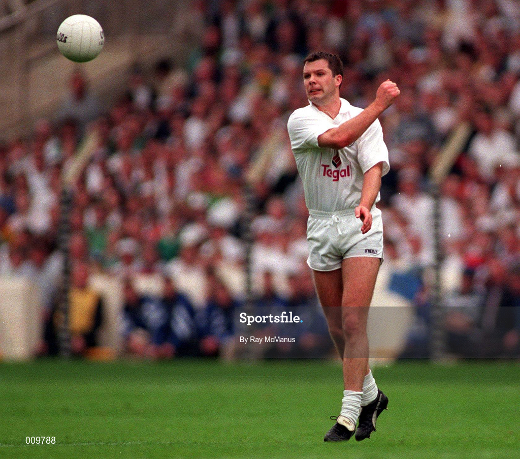 2 August 1998; Ronan Quinn of Kildare during the Bank of Ireland Leinster Senior Football Championship Final match between Kildare and Meath at Croke Park in Dublin. Photo by Ray McManus/Sportsfile