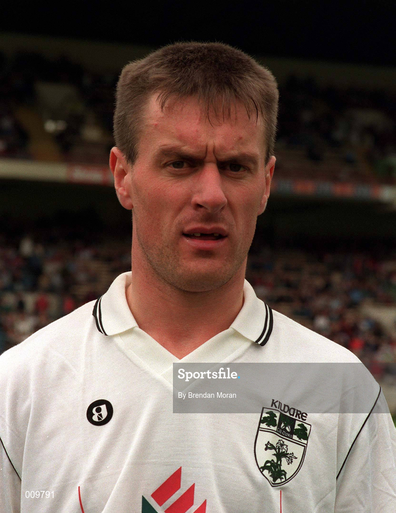 18 June 1994; Séamus Dowling of Kildare before the Leinster Senior Football Championship Quarter-Final match between Dublin and Kildare at Croke Park in Dublin. Photo by Ray McManus/Sportsfile