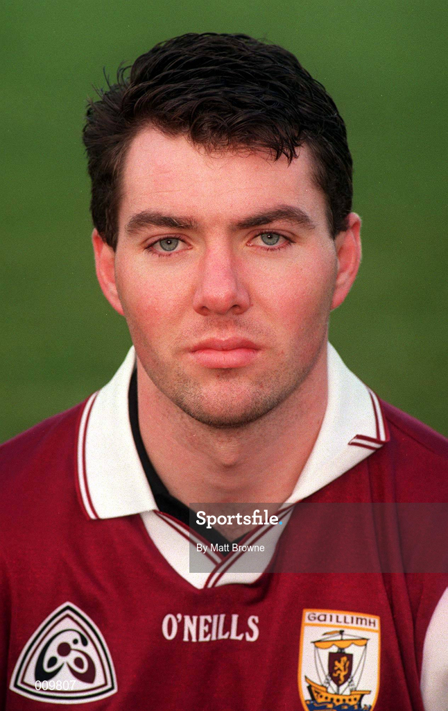 16 September 1998; Seán Ó Domhnaill poses for a portrait during a Galway senior football squad training session at Tuam Stadium in Tuam, Galway. Photo by Matt Browne/Sportsfile