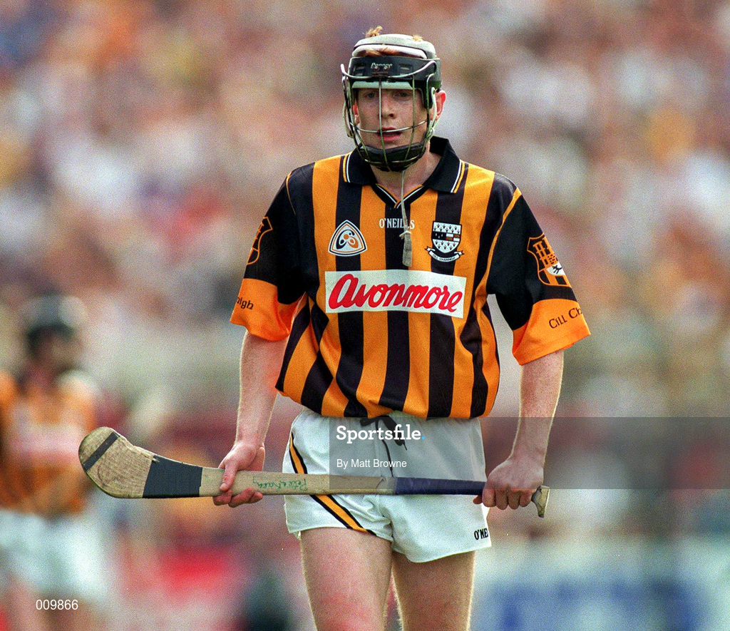 16 August 1998; Peter Barry of Kilkenny during the Guinness All-Ireland Senior Hurling Championship Semi-Final match between Kilkenny and Waterford at Croke Park in Dublin. Photo by Matt Browne/Sportsfile