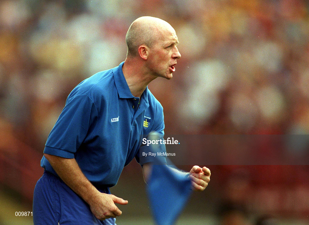 16 August 1998; Waterford coach Shane Ahearne during the Guinness All-Ireland Senior Hurling Championship Semi-Final match between Kilkenny and Waterford at Croke Park in Dublin. Photo by Matt Browne/Sportsfile