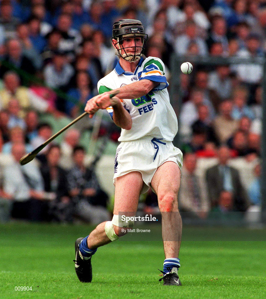 16 August 1998; Tom Feeney of Waterford during the Guinness All-Ireland Senior Hurling Championship Semi-Final match between Kilkenny and Waterford at Croke Park in Dublin. Photo by Matt Browne/Sportsfile