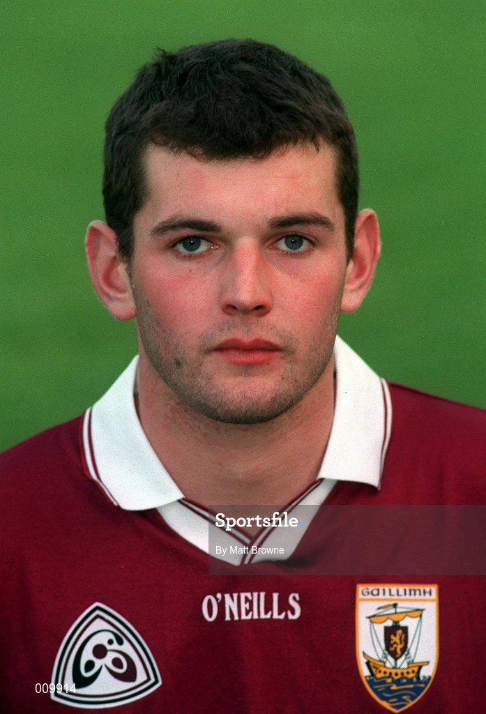16 September 1998; Tomás Meehan poses for a portrait during a Galway senior football squad training session at Tuam Stadium in Tuam, Galway. Photo by Matt Browne/Sportsfile