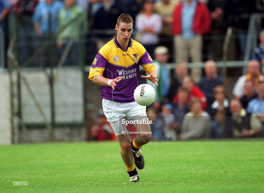 1 June 2002; Matty Forde of Wexford during the Bank of Ireland Leinster Senior Football Championship Quarter-Final match between Wexford and Dublin at Dr. Cullen Park in Carlow. Photo by Damien Eagers/Sportsfile