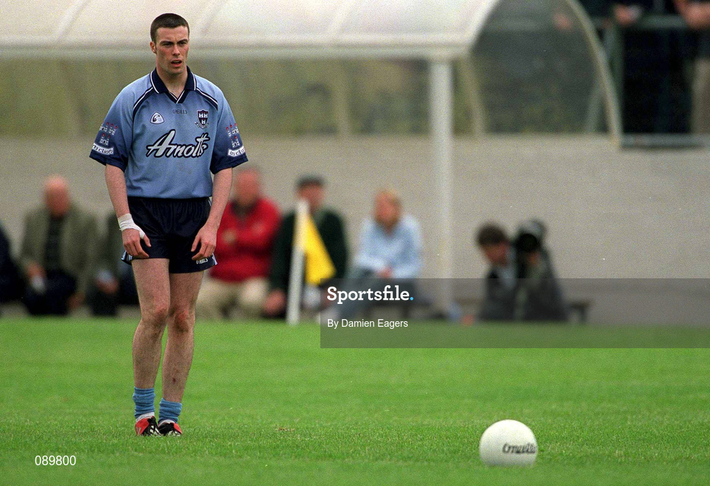 1 June 2002; Ray Cosgrove of Dublin during the Bank of Ireland Leinster Senior Football Championship Quarter-Final match between Wexford and Dublin at Dr. Cullen Park in Carlow. Photo by Damien Eagers/Sportsfile