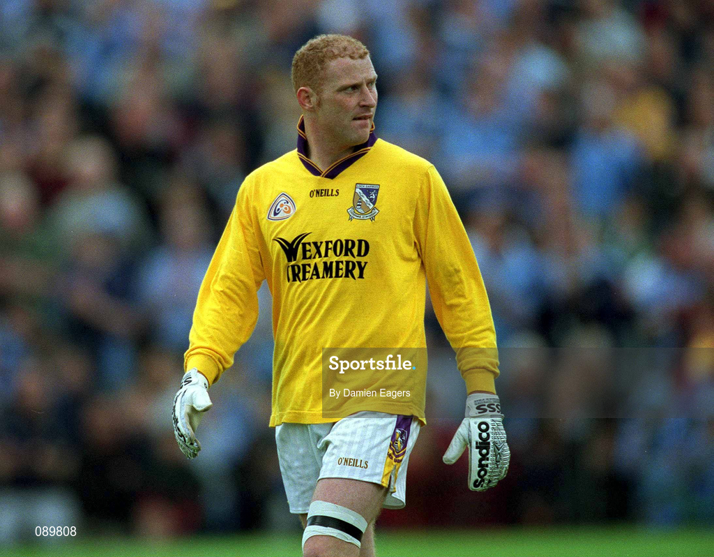 1 June 2002; Ollie Murphy of Wexford during the Bank of Ireland Leinster Senior Football Championship Quarter-Final match between Wexford and Dublin at Dr. Cullen Park in Carlow. Photo by Damien Eagers/Sportsfile