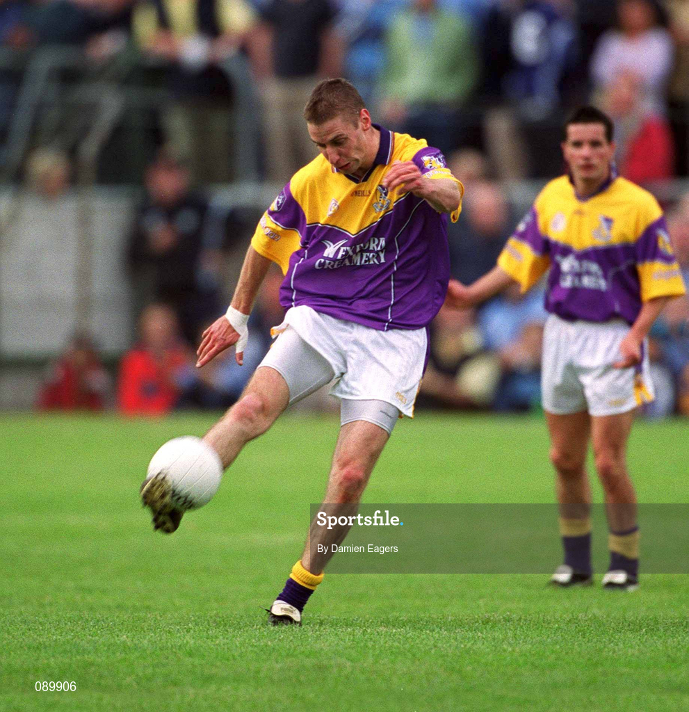 1 June 2002 Matty Forde of Wexford during the Bank of Ireland Leinster Senior Football Championship Quarter-Final match between Wexford and Dublin at Dr. Cullen Park in Carlow. Photo by Damien Eagers/Sportsfile