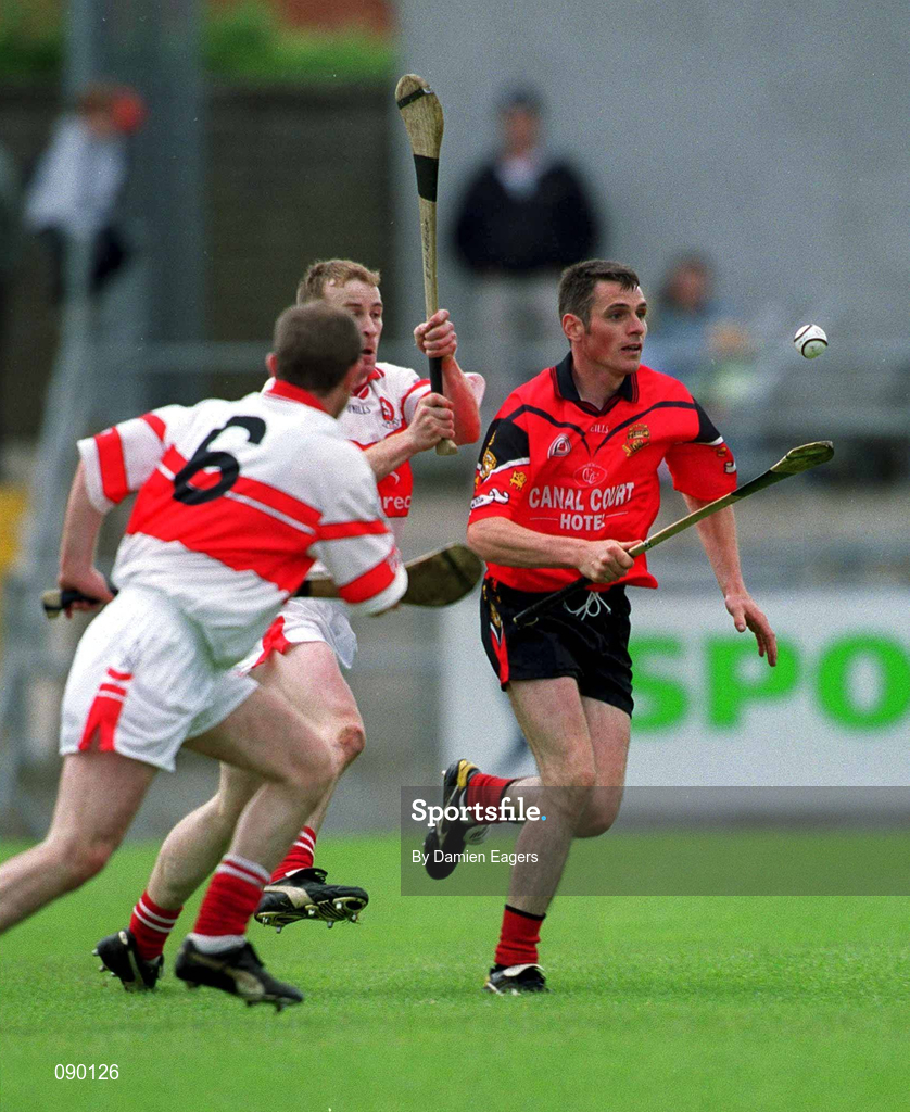 25 May 2002; Paddy Monan of Down during the Guinness Ulster Senior Hurling Championship Semi-Final match between Down and Derry at Casement Park in Belfast. Photo by Damien Eagers/Sportsfile