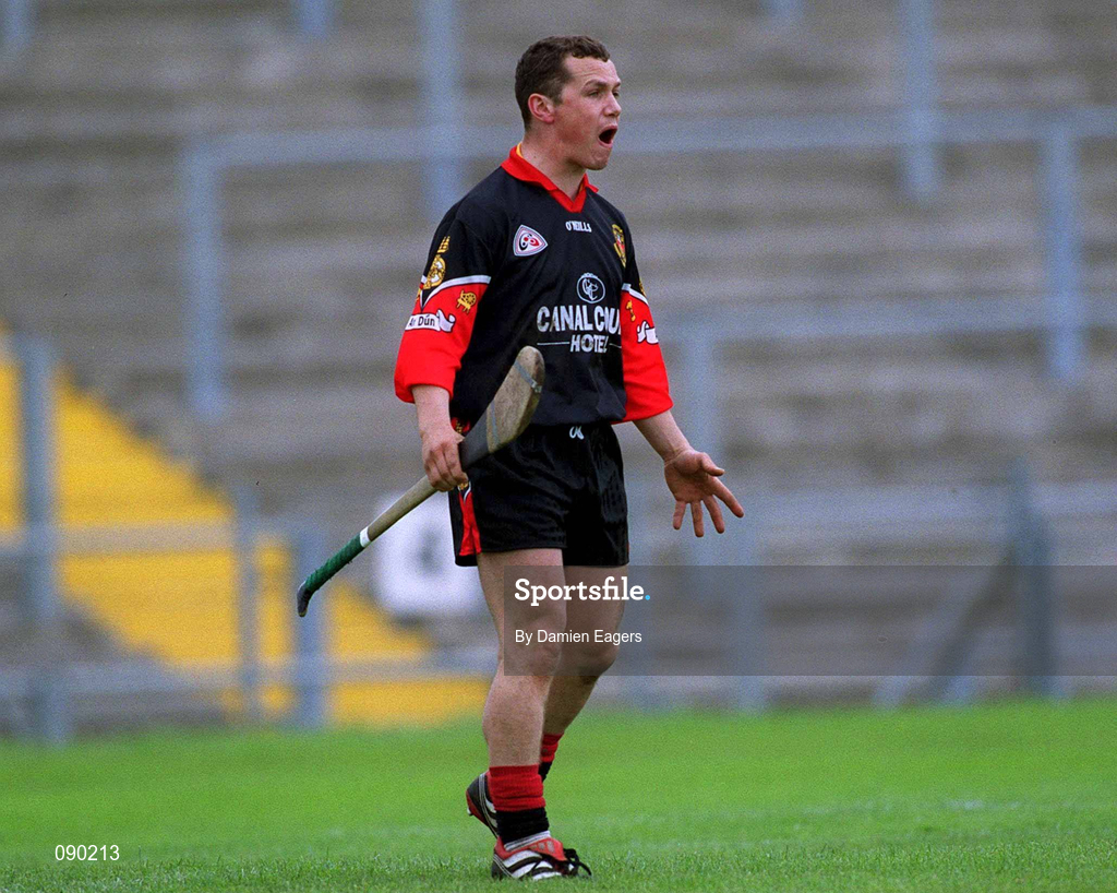 25 May 2002; Graham Clarke of Down during the Guinness Ulster Senior Hurling Championship Semi-Final match between Down and Derry at Casement Park in Belfast. Photo by Damien Eagers/Sportsfile
