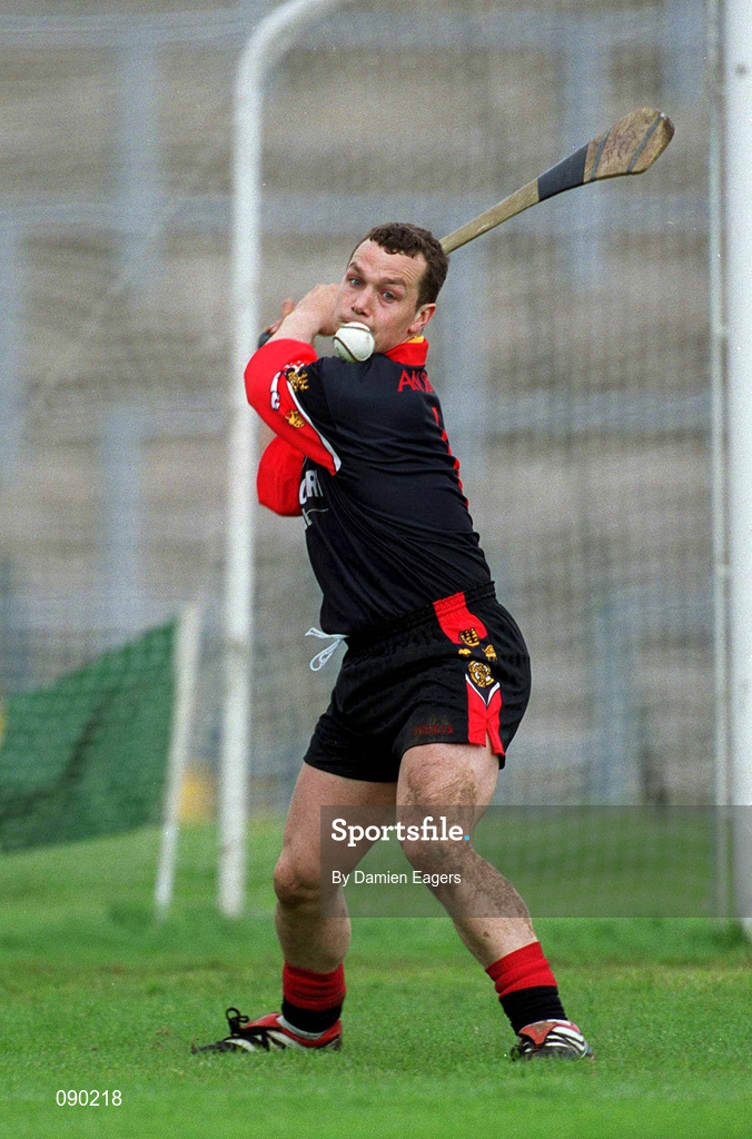 25 May 2002; Graham Clarke of Down during the Guinness Ulster Senior Hurling Championship Semi-Final match between Down and Derry at Casement Park in Belfast. Photo by Damien Eagers/Sportsfile