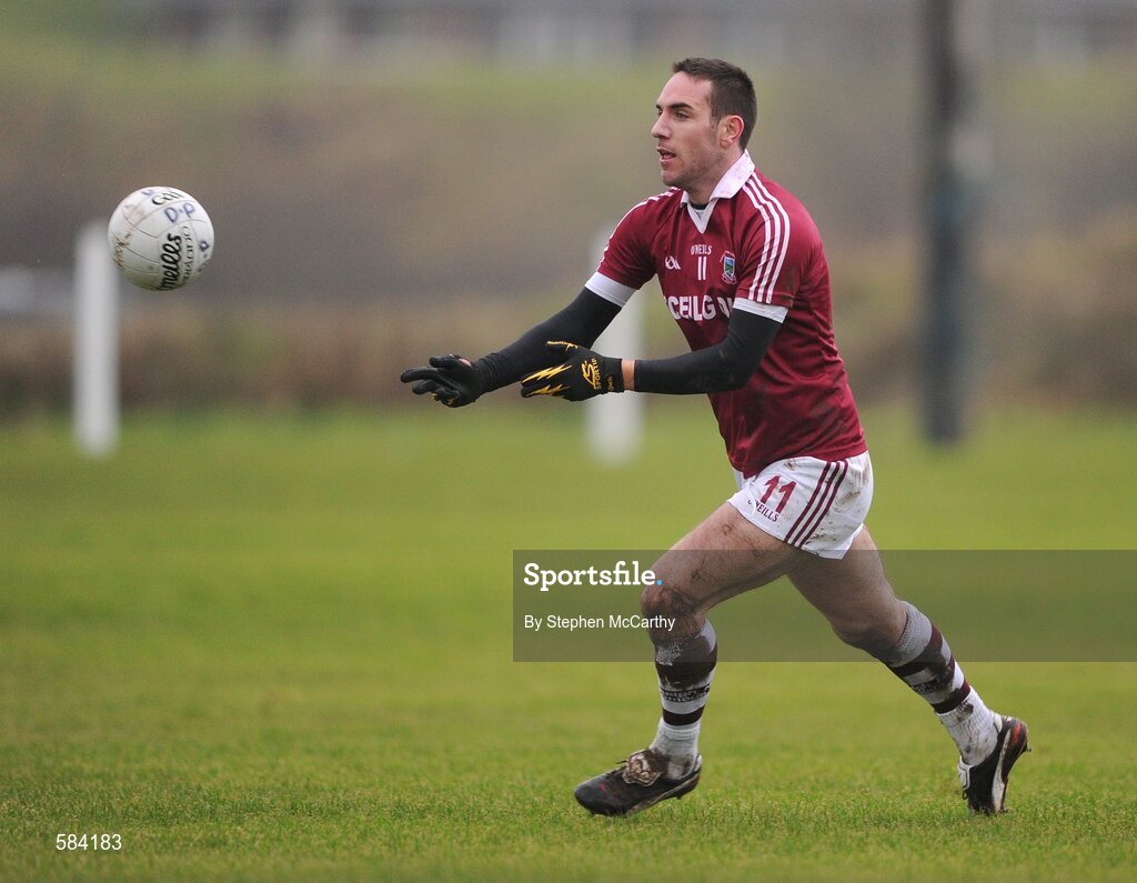 24 December 2011; Declan O'Sullivan, Dromid Pearses. South Kerry Senior Football Championship Final, St. Mary's v Dromid Pearses, Waterville Sportsfield, Waterville, Co. Kerry. Picture credit: Stephen McCarthy / SPORTSFILE