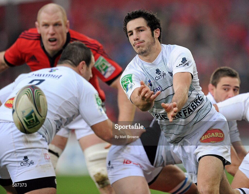 14 January 2012; theirry Lacrampe, Castres Olympique, in action against Munster. Heineken Cup, Pool 1, Round 5, Munster v Castres Olympique, Thomond Park, Limerick. Picture credit: Matt Browne / SPORTSFILE