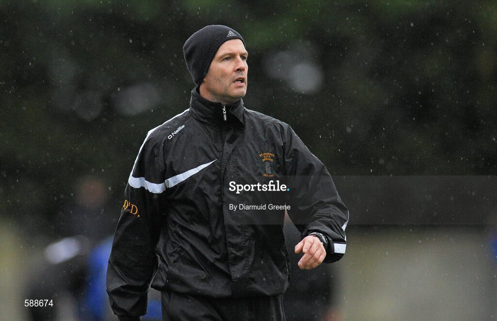 25 January 2012; Nenagh CBS manager Donach O'Donnell. Dr Harty Cup, Quarter-Final Replay, Nenagh CBS v Thurles CBS, The Ragg GAA Grounds, Thurles, Co. Tipperary. Picture credit: Diarmuid Greene / SPORTSFILE