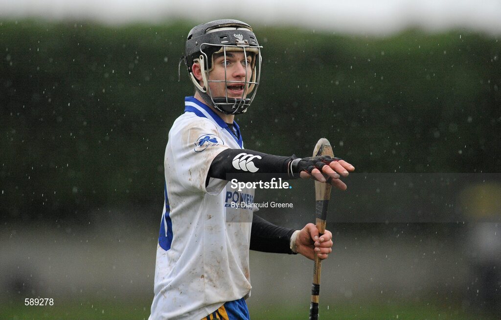 25 January 2012; Conor Hammersley, Thurles CBS. Dr Harty Cup, Quarter-Final Replay, Nenagh CBS v Thurles CBS, The Ragg GAA Grounds, Thurles, Co. Tipperary. Picture credit: Diarmuid Greene / SPORTSFILE