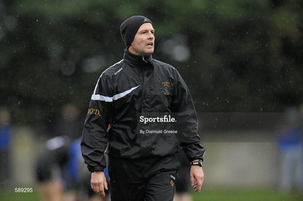 25 January 2012; Nenagh CBS manager Donach O'Donnell. Dr Harty Cup, Quarter-Final Replay, Nenagh CBS v Thurles CBS, The Ragg GAA Grounds, Thurles, Co. Tipperary. Picture credit: Diarmuid Greene / SPORTSFILE