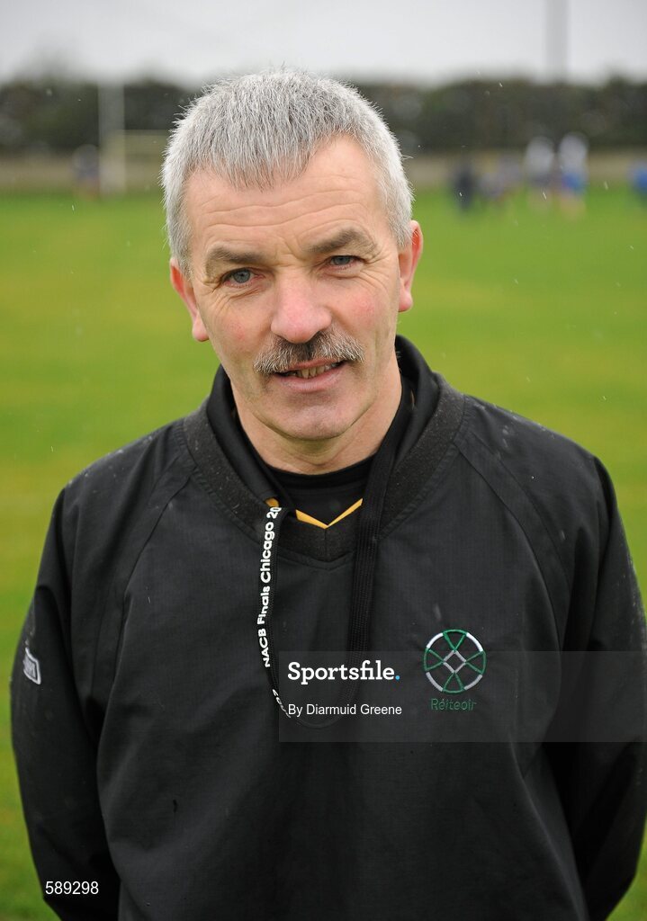 25 January 2012; Referee Paddy Russell, Tipperary. Dr Harty Cup, Quarter-Final Replay, Nenagh CBS v Thurles CBS, The Ragg GAA Grounds, Thurles, Co. Tipperary. Picture credit: Diarmuid Greene / SPORTSFILE