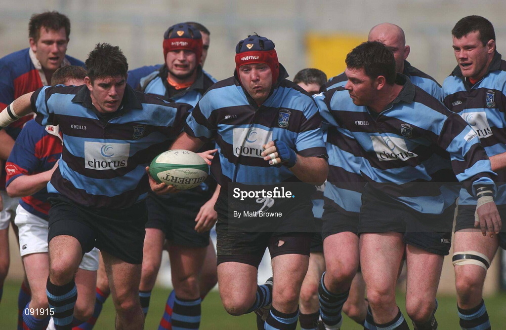 13 April 2002; Anthony Foley of Shannon during the AIB All Ireland League Division 1 Semi-Final match between Shannon and Clontarf at Thomond Park in Limerick. Photo by Matt Browne/Sportsfile