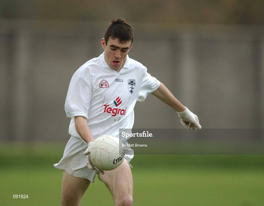 18 November 2001; John Doyle of Kildare during the O'Byrne Cup Group 2 match between Wicklow and Kildare at the County Grounds in Aughrim, Wicklow. Photo by Matt Browne/Sportsfile