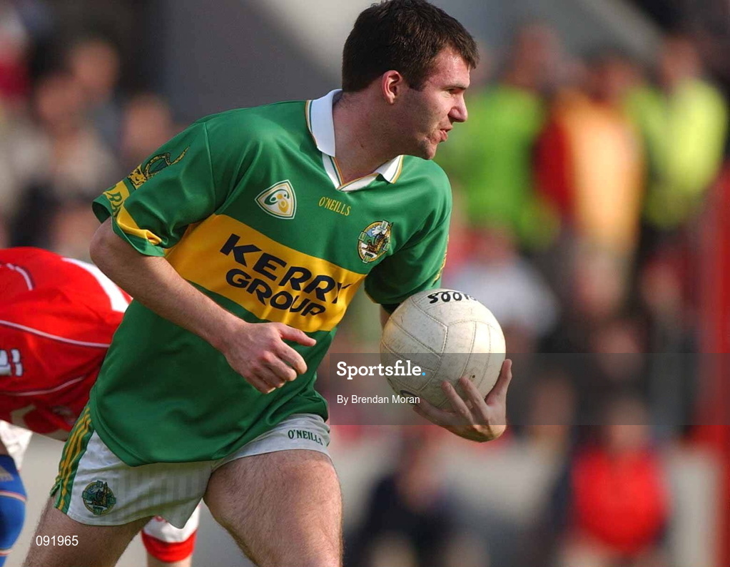 23 June 2002; Michael McCarthy of Kerry during the Bank of Ireland Munster Senior Football Championship Semi-Final Replay match between Cork and Kerry at Páirc U’ Chaoimh in Cork. Photo by Brendan Moran/Sportsfile
