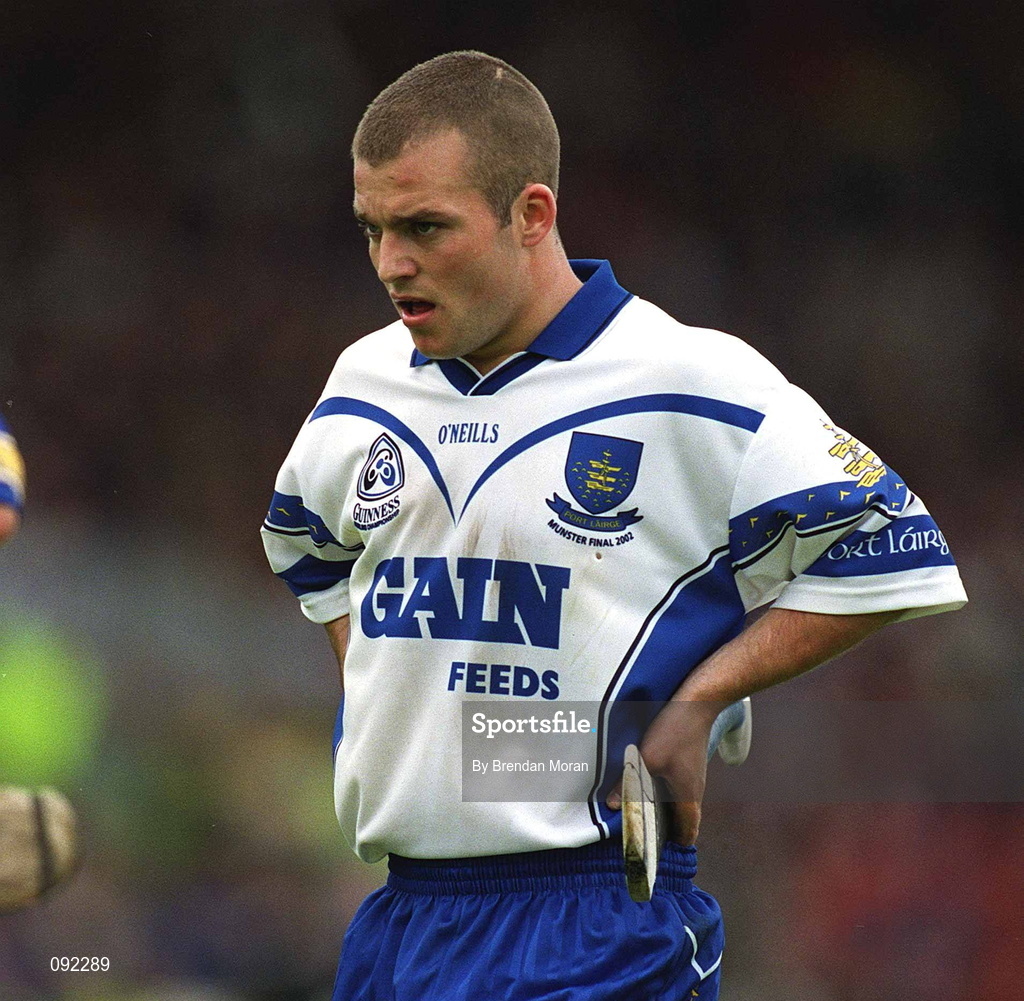 30 June 2002; Eoin McGrath of Waterford during the Guinness Munster Senior Hurling Championship Final match between Waterford and Tipperary at Páirc U’ Chaoimh in Cork. Photo by Brendan Moran/Sportsfile