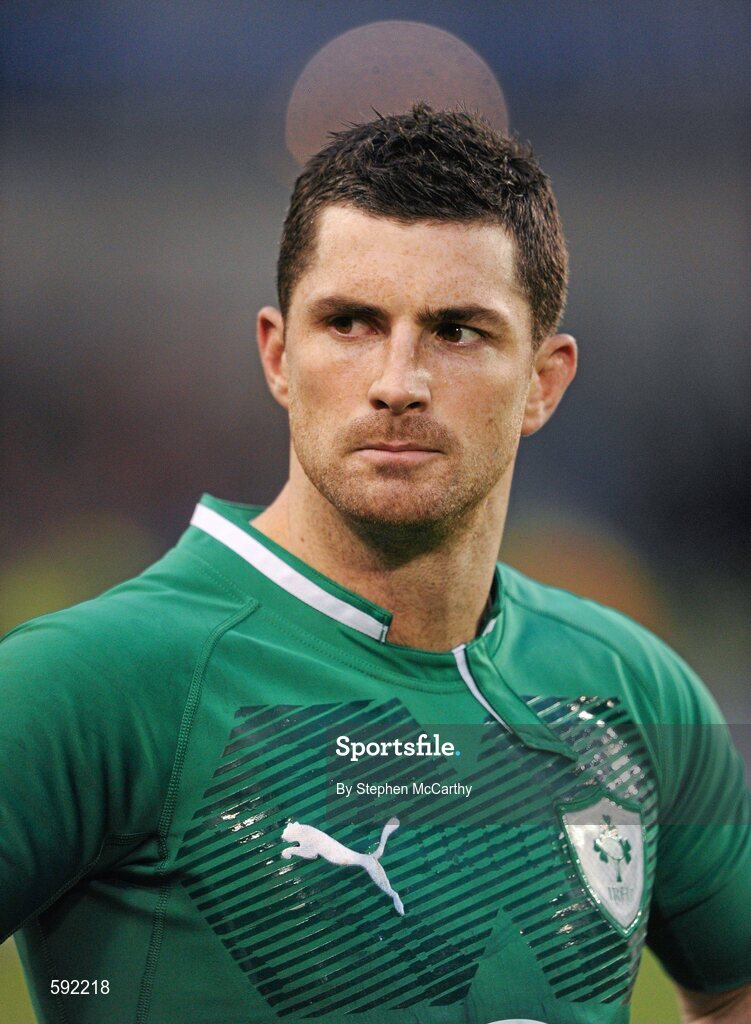 5 February 2012; Dejected Rob Kearney, Ireland, after the game. RBS Six Nations Rugby Championship, Ireland v Wales, Aviva Stadium, Lansdowne Road, Dublin. Picture credit: Stephen McCarthy / SPORTSFILE