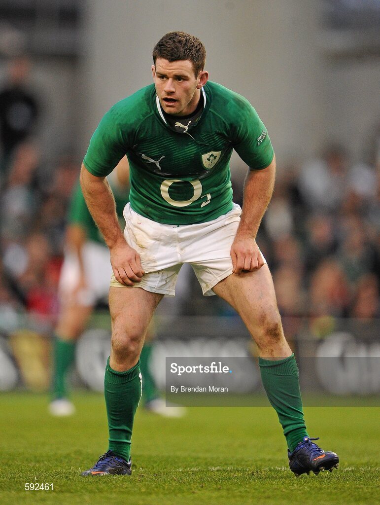 5 February 2012; Fergus McFadden, Ireland. RBS Six Nations Rugby Championship, Ireland v Wales, Aviva Stadium, Lansdowne Road, Dublin. Picture credit: Brendan Moran / SPORTSFILE