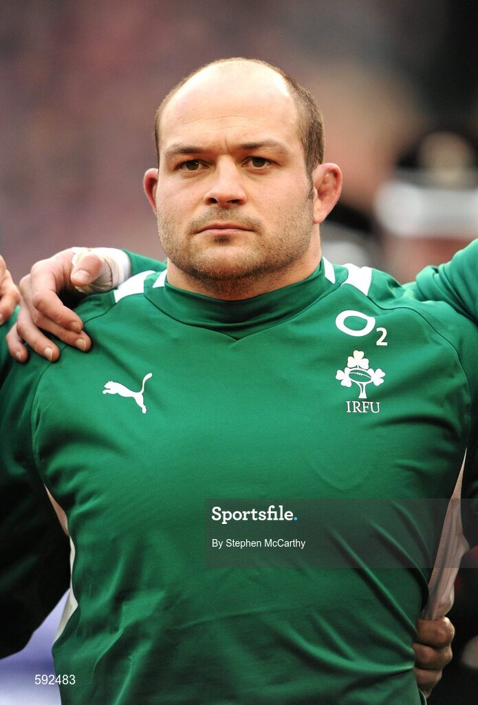 5 February 2012; Rory Best, Ireland. RBS Six Nations Rugby Championship, Ireland v Wales, Aviva Stadium, Lansdowne Road, Dublin. Picture credit: Stephen McCarthy / SPORTSFILE